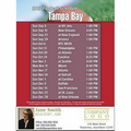 Tampa Bay Football Schedule Postcards - Standard (4-1/4" x 5-1/2")